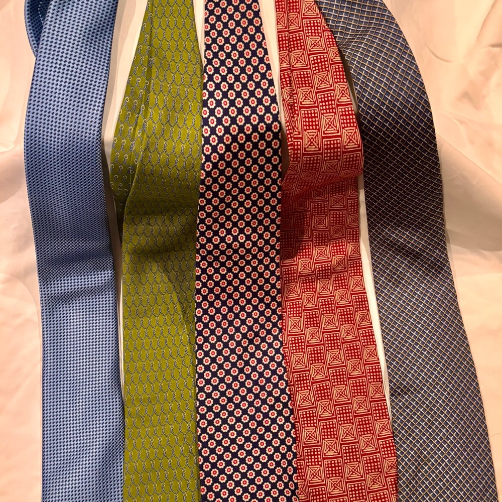 Joseph Abboud Men's Tie Collection - Blue, Green, Red